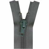 Outerwear Two Way Separating Zipper 55cm (22″) - Sept. Brown - 6655570