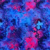 100% coton Toile de peinture abstrait bleur rose mauve ( Wild blue ) - 2024774