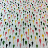 100% woven cotton (Lemonade) Colourful drop white background