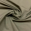 Plain cotton / spandex Jersey Dark olive green - 4045109