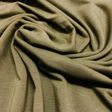 French terry Bambou Vert olive - 4160909