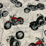 Minky moto gris map  - Shannon
