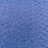 Broderie anglaise Bleu marin 100% Coton poisson