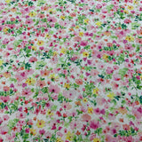 100% coton Fleur feuille coloré peinture à l'eau ( Spring song )