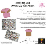 **Sur demande** Session de 8 cours intermediaire pour pre-ado "coudre des vêtements"