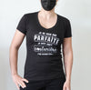 Chandail manche courte noir