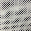 Jersey coton / élasthanne coeur marine fond blanc - 1964315