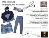 Couture libre pour débutant, Intermédiaire, Avancé  - Café Couture - Apportez votre projet.